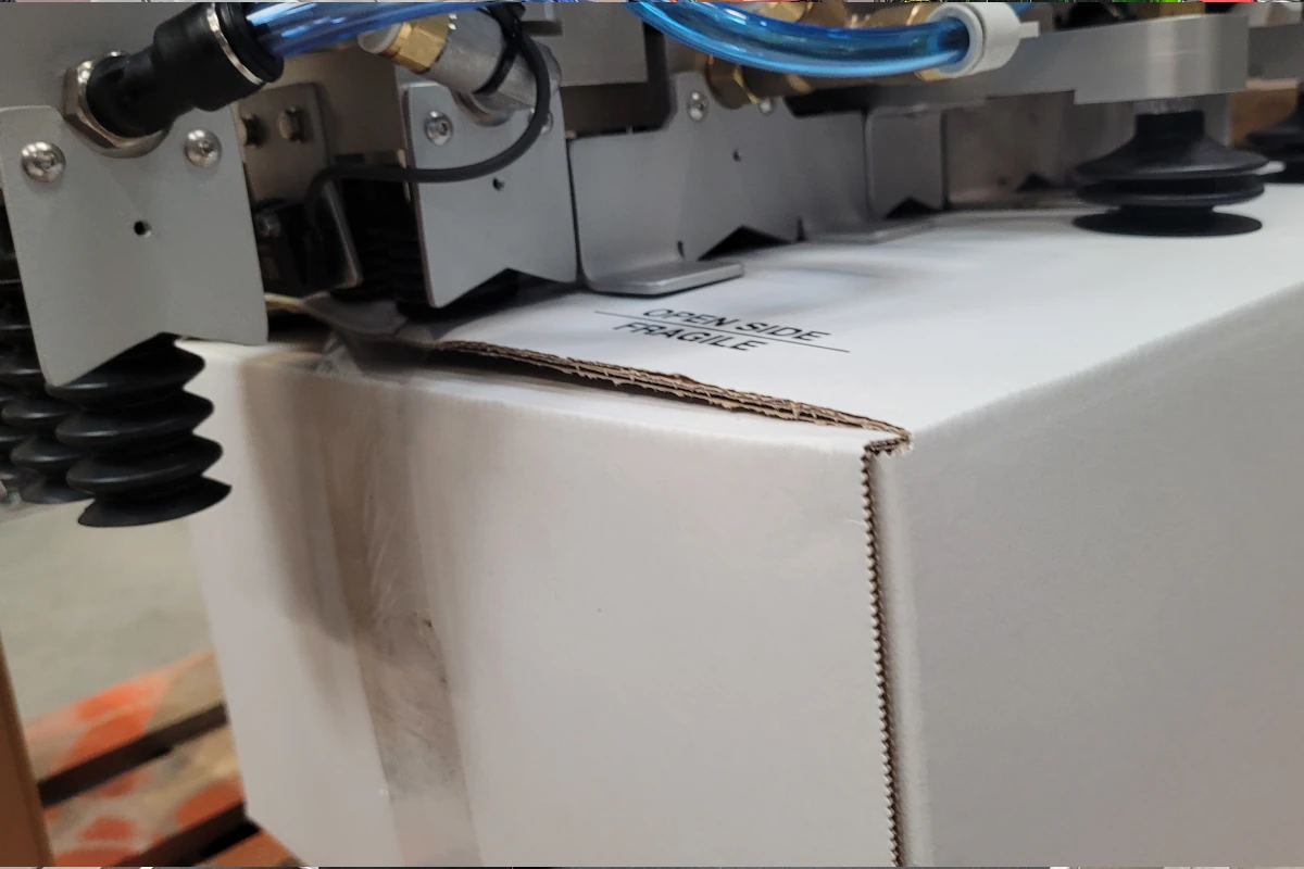 Palettiseur robotisé de cartons et caisses